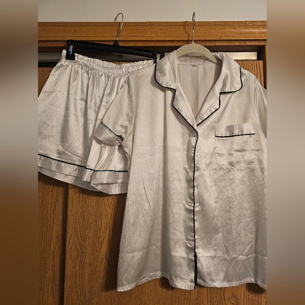 Silky Short and Top PJ Set